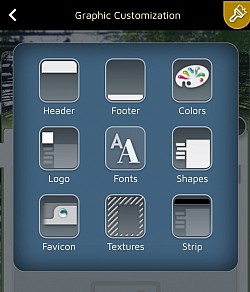 Mange måder at personliggøre udseendet af dit websted findes allerede i den gratis version