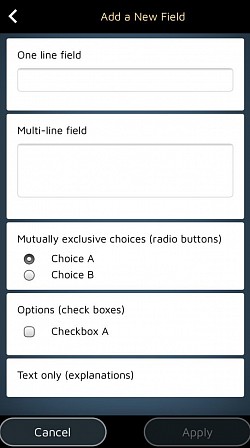 Du kan redigere kontaktformularen, så den passer til den type information, du ønsker fra dine kunder.